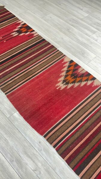 El Dokumasi Halı Kilim Yolluk Paspas Ölçü 315X80 Cm