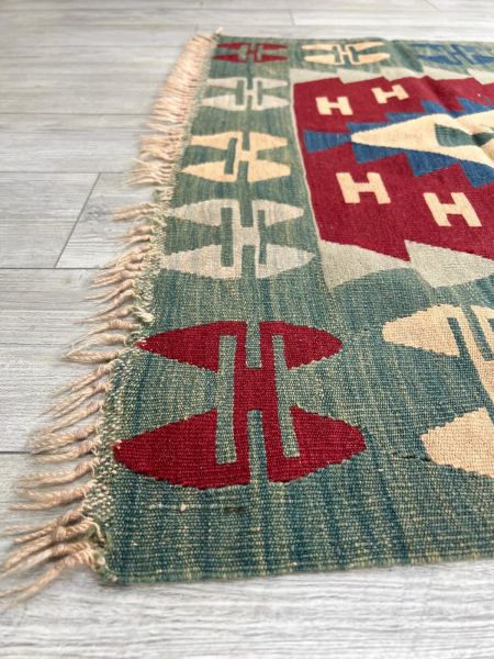 El Dokumasi Halı Kilim Yolluk Paspas Ölçü 160X110 Cm