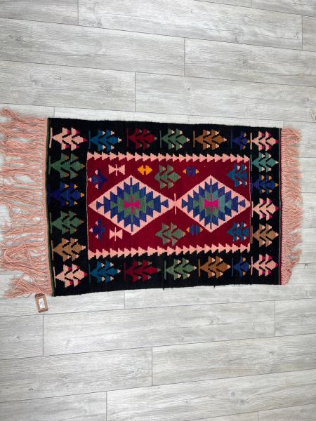 El Dokumasi Halı Kilim Yolluk Paspas Ölçü 125X84 Cm