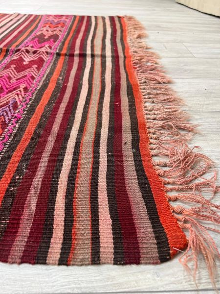 El Dokumasi Halı Kilim Yolluk Paspas Ölçü 250X145 Cm