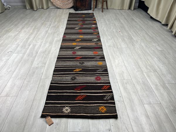 El Dokumasi Halı Kilim Yolluk Paspas Ölçü 350X75 Cm