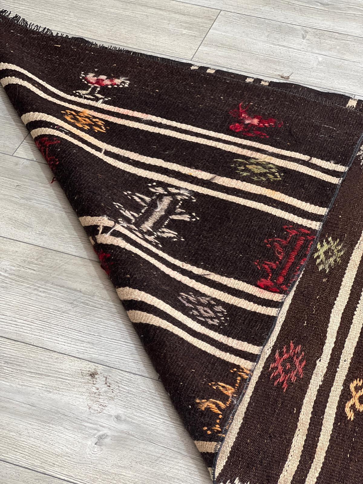 El Dokumasi Halı Kilim Yolluk Paspas Ölçü 275X90 Cm