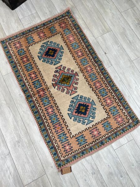 El Dokumasi Halı Kilim Yolluk Paspas Ölçü 137X82 Cm