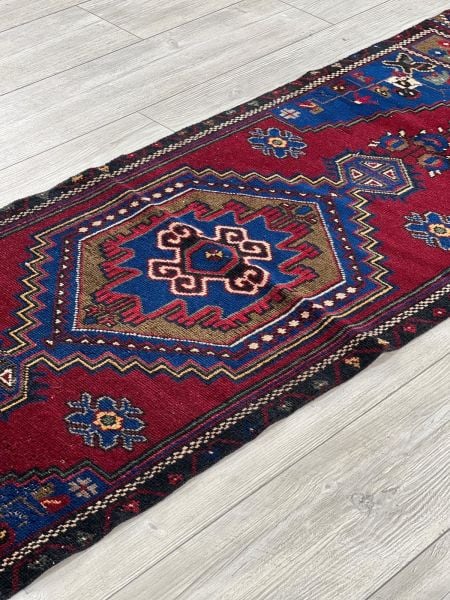 El Dokumasi Halı Kilim Yolluk Paspas Ölçü 215X62 Cm