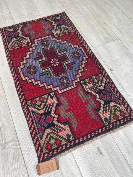 El Dokumasi Halı Kilim Yolluk Paspas Ölçü 90X50 Cm