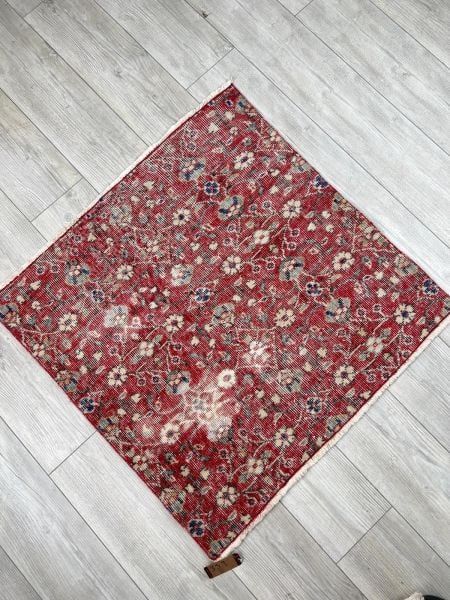 El Dokumasi Halı Kilim Yolluk Paspas Ölçü 92X92 Cm