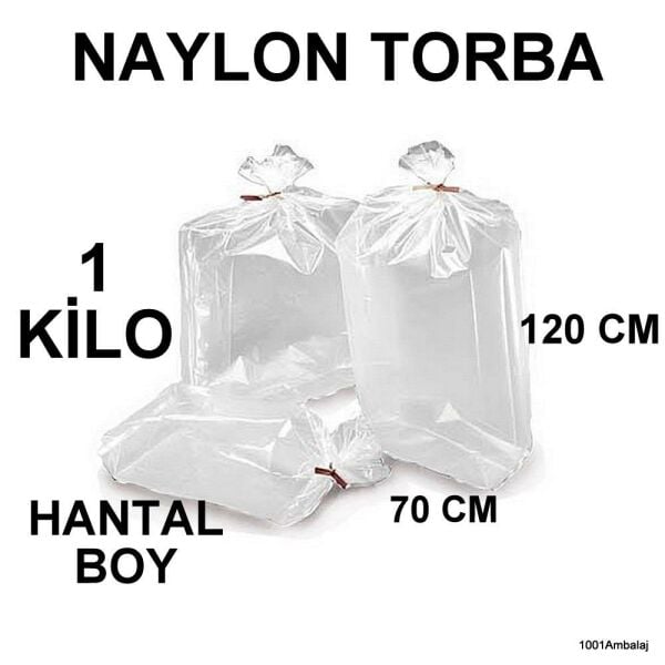 Naylon Torba 70X120 Cm Bakkaliye Torbası 25 Kilo 1 Balya 1001 Ambalaj