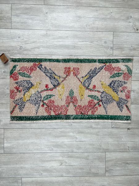 El Dokumasi Halı Kilim Yolluk Paspas Ölçü 98X51 Cm