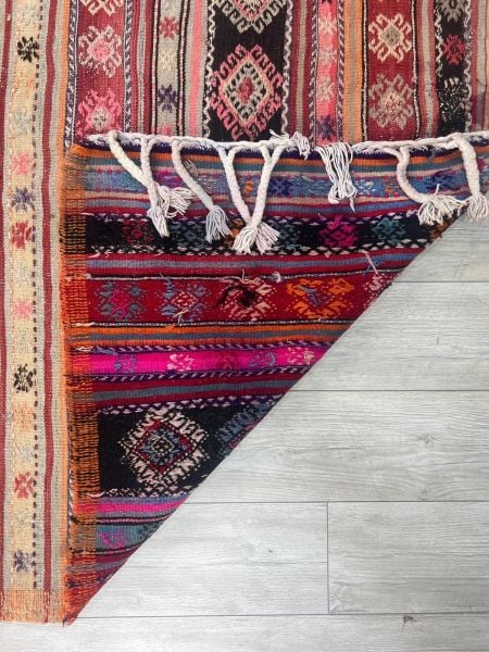 El Dokumasi Halı Kilim Yolluk Paspas Ölçü 207X145 Cm