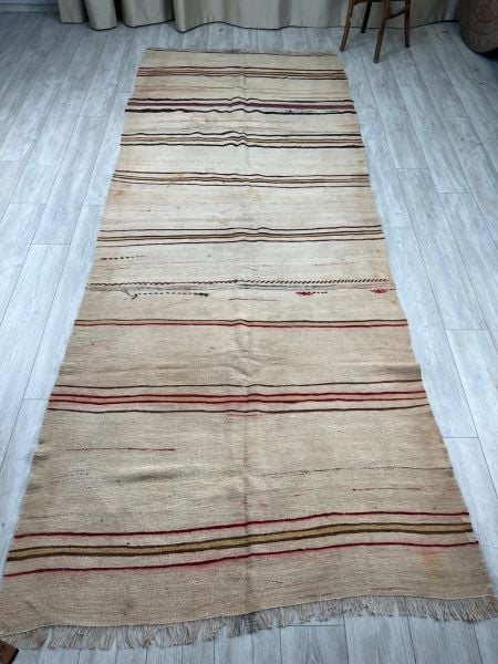 El Dokumasi Halı Kilim Yolluk Paspas Ölçü 377X155 Cm