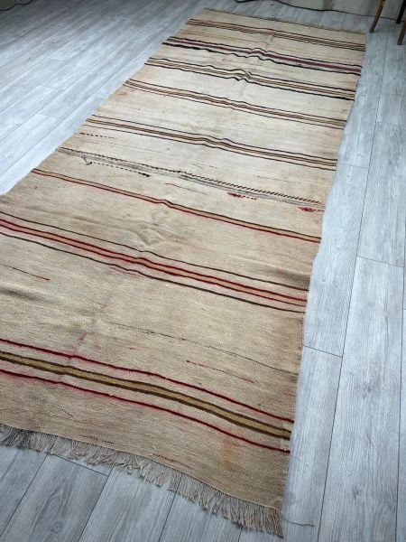 El Dokumasi Halı Kilim Yolluk Paspas Ölçü 377X155 Cm