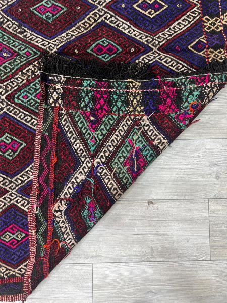 El Dokumasi Halı Kilim Yolluk Paspas Ölçü 153X156 Cm