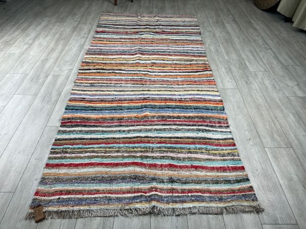 El Dokumasi Halı Kilim Yolluk Paspas Ölçü 293X127 Cm