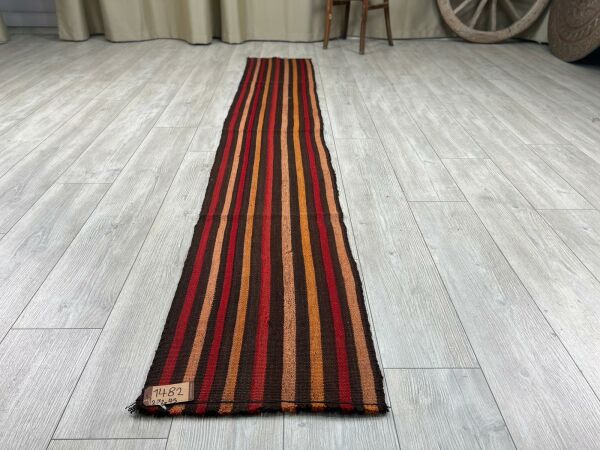 El Dokumasi Halı Kilim Yolluk Paspas Ölçü 272X45 Cm