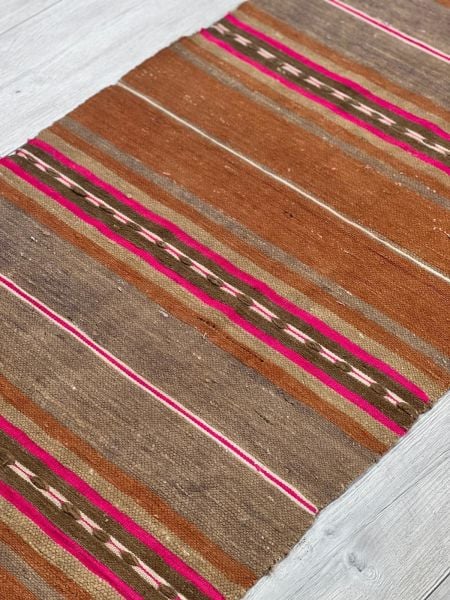 El Dokumasi Halı Kilim Yolluk Paspas Ölçü 210X65 Cm