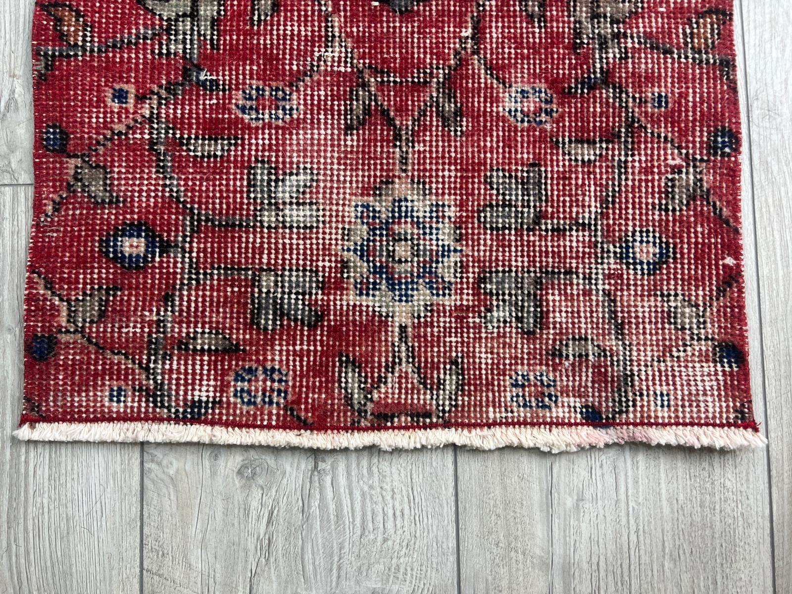 El Dokumasi Halı Kilim Yolluk Paspas Ölçü 55X45 Cm