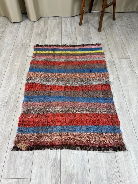 El Dokumasi Halı Kilim Yolluk Paspas Ölçü 120X83 Cm