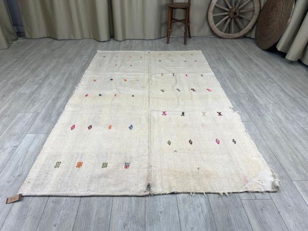 El Dokumasi Halı Kilim Yolluk Paspas Ölçü 266X168 Cm