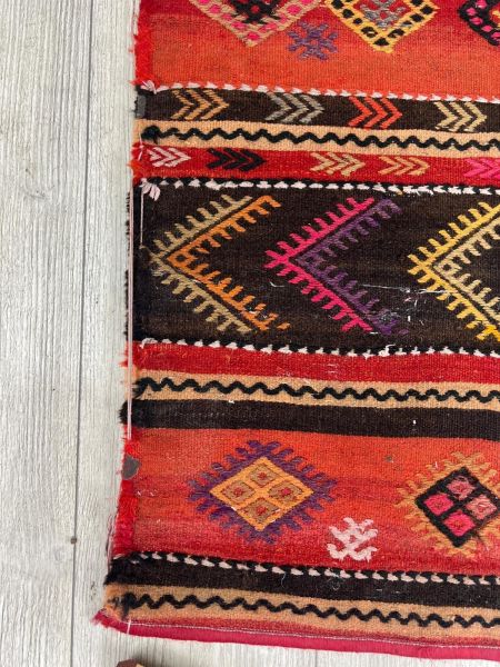 El Dokumasi Halı Kilim Yolluk Paspas Ölçü 115X59 Cm