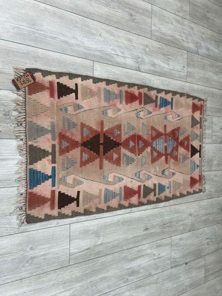 El Dokumasi Halı Kilim Yolluk Paspas Ölçü 116X67 Cm