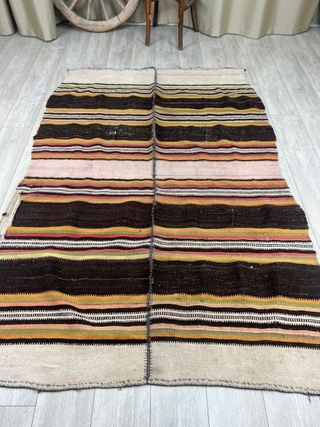 El Dokumasi Halı Kilim Yolluk Paspas Ölçü 228X155 Cm