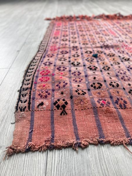 El Dokumasi Halı Kilim Yolluk Paspas Ölçü 120X100 Cm