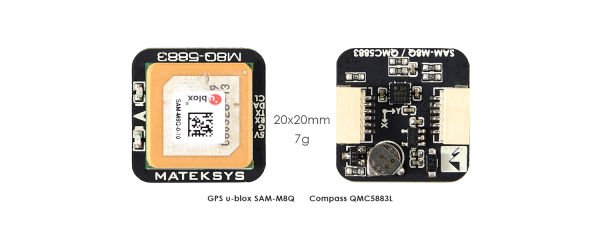 GPS & COMPASS MODULE M8Q-5883