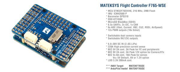 F765-WSE Uçuş Kontrol Kartı