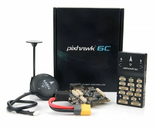 Pixhawk 6C (Alüminyum Case) &PM07 & M8N GPS Otopilot Seti