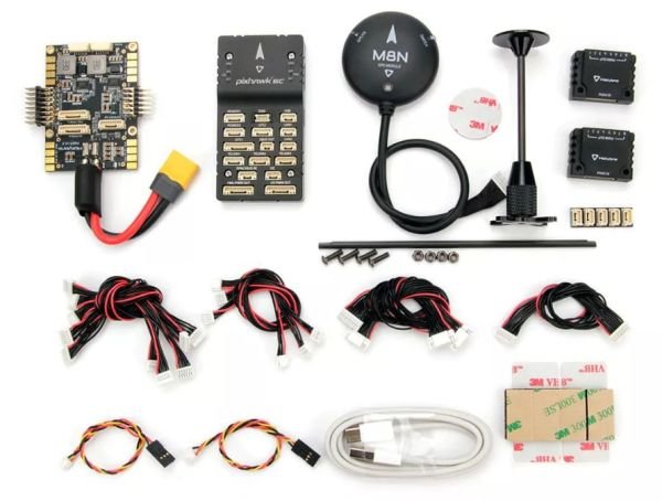 Pixhawk 6C (Plastik Case) &PM07 & M8N GPS Otopilot Seti