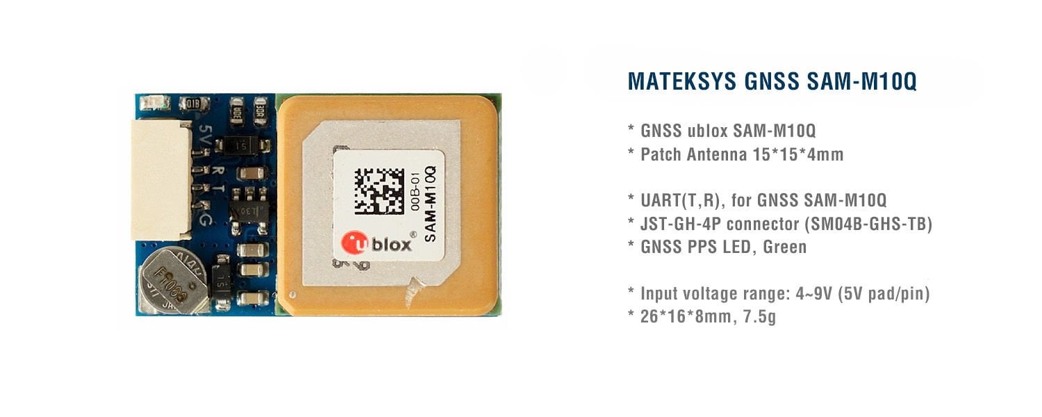 GNSS & COMPASS SAM-M10Q