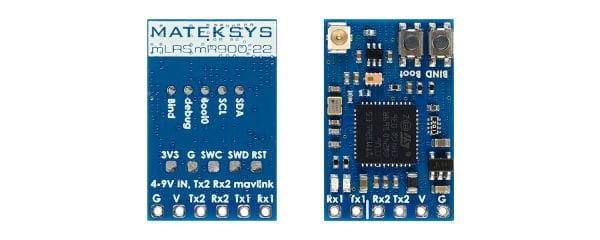 MATEKSYS mLRS MAVLink 900MHz Receiver, mR900-22