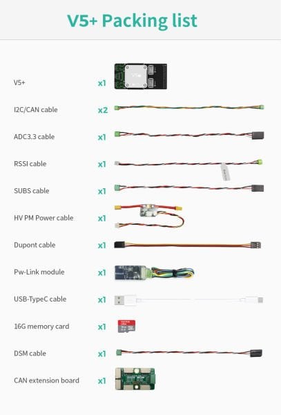 CUAV V5+ Plus Flight Controller