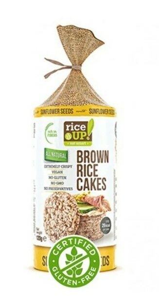 Sunflower Seed Rice Up Brown Rice Cakes 120 gr.