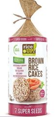 Rice Up Brown Rice Cakes 120 gr