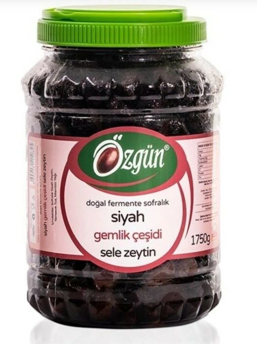 2'lik Pet Gemlik Siyah Sele Zeytin(LARGE)