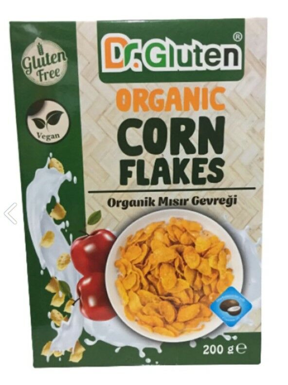 Dr.gluten Organik Mısır Gevreği Glutensiz 200 gr