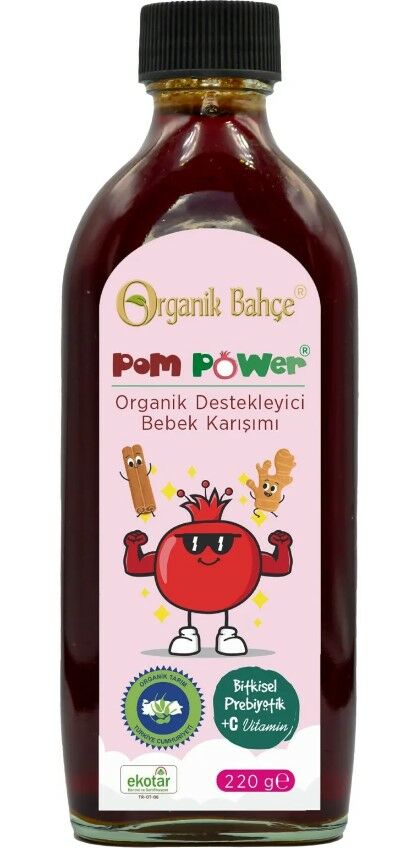 Organik Bahçe Pompower Organik Destekleyici Bebek Karışımı