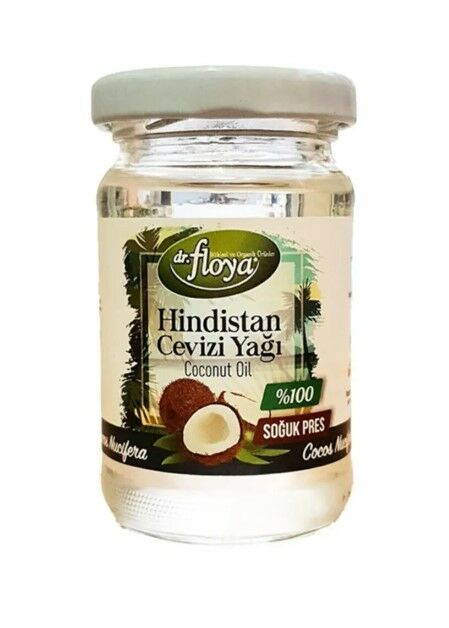 Dr. Floya Organik Soğuk Sıkım Hindistan Cevizi Yağı 100ml