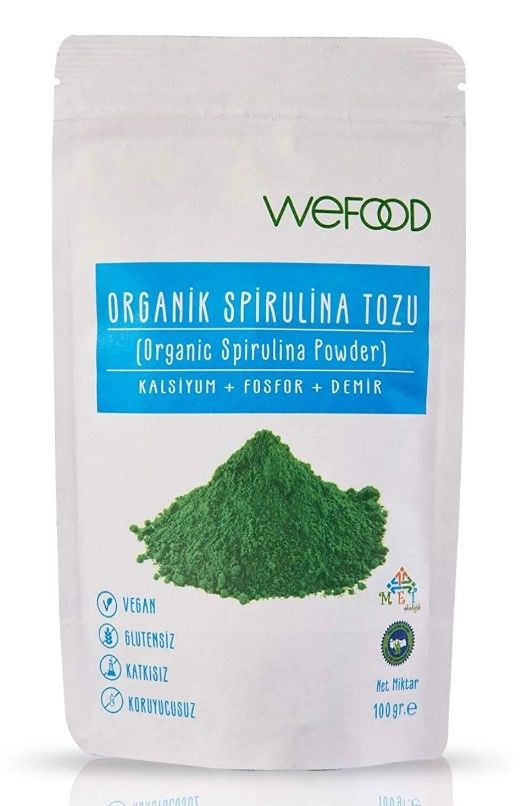 Wefood Organik Spirulina Tozu 100 gr