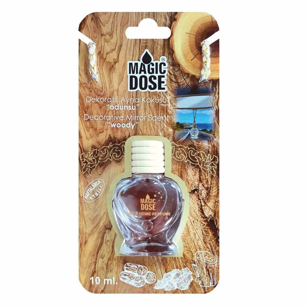 Magic Dose Dekoratif ayna Kokusu - Odunsu - 10 ml