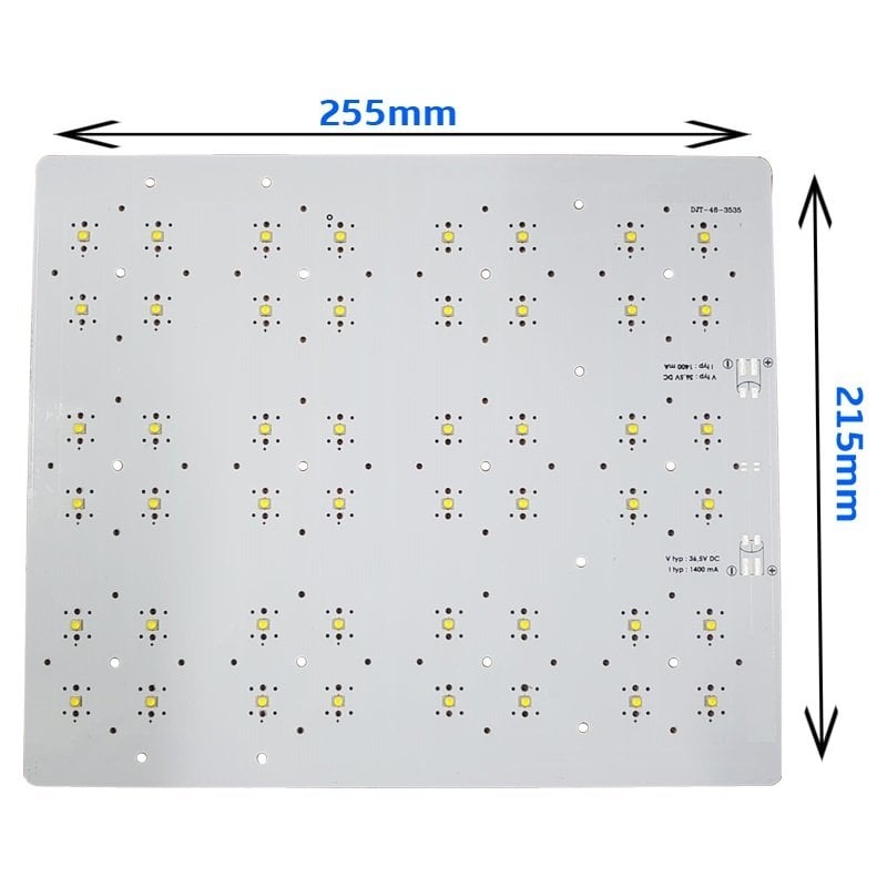 48x5 Watt Samsung 3535 Ledli Modül 205x255mm