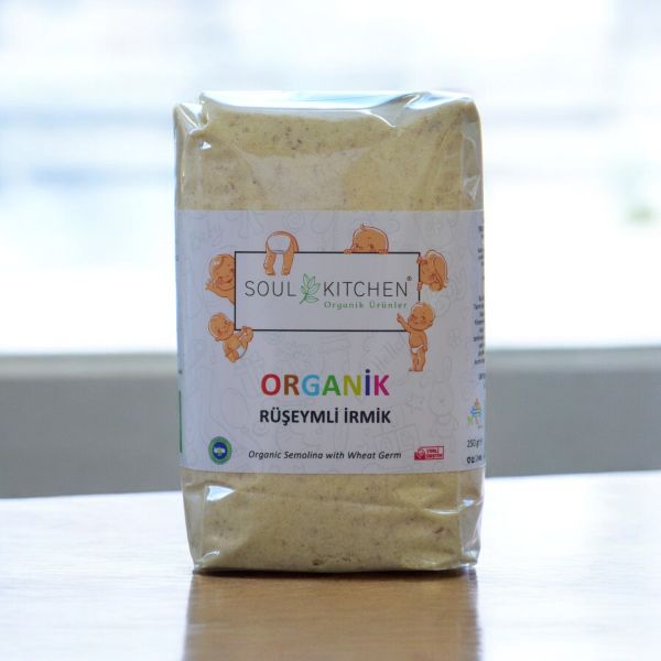 Organik Rüşeymli İrmik 250gr