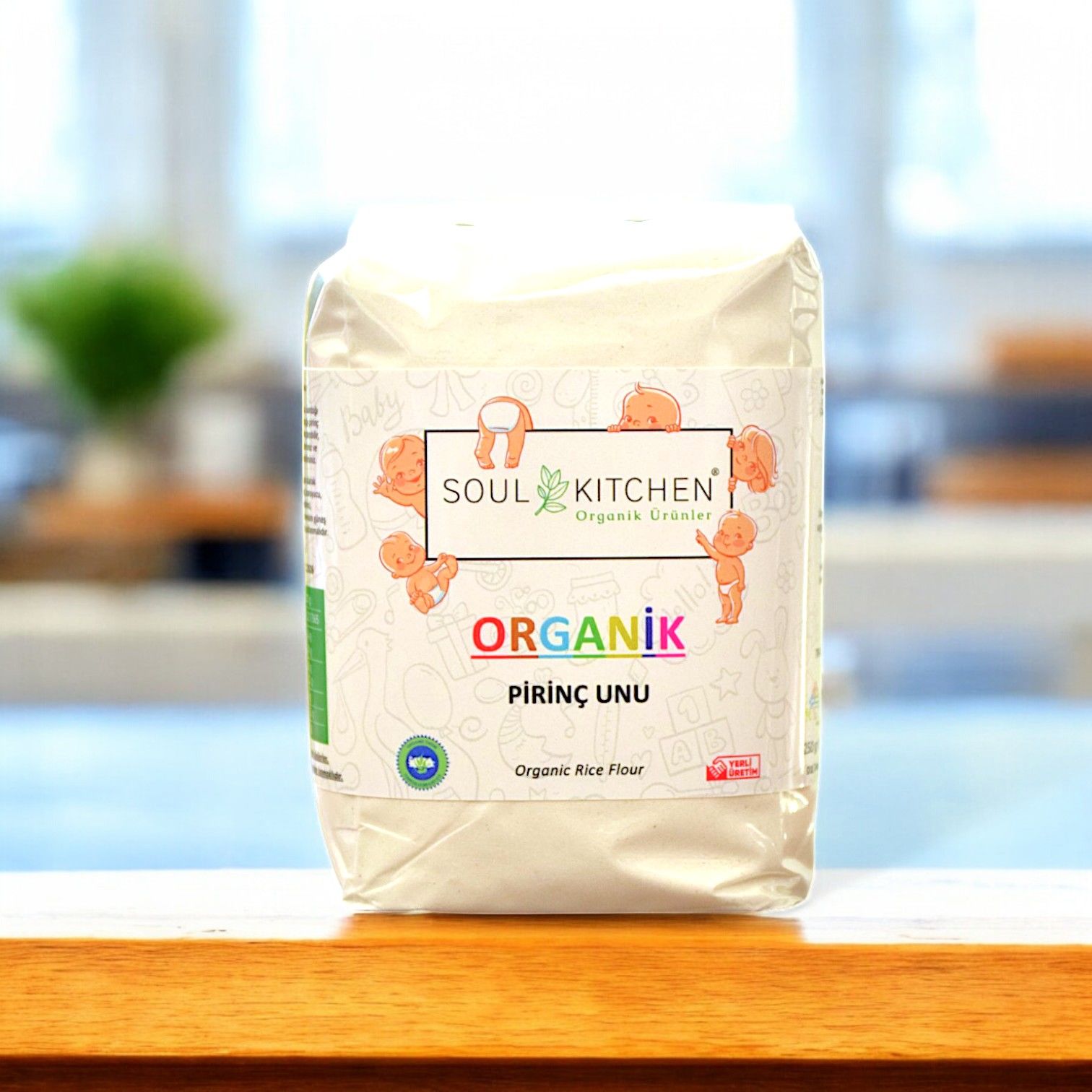 Organik Pirinç Unu 250gr