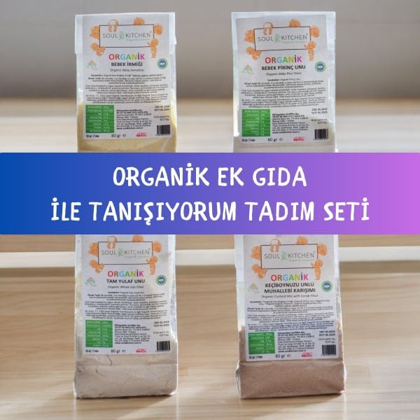 Organik Ek Gıda İle Tanışıyorum 4x80gr