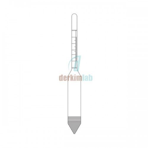 Hidrometre 0.700 - 0.800  Ölçüm Aralığı