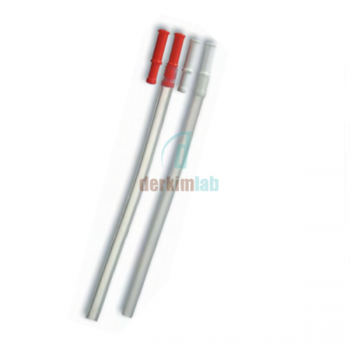 Lökosit Ve Eritrosit Pipetler için Ağızlık, Beyaz, 13 Cm Tüp İle (50 Ad./Pk)