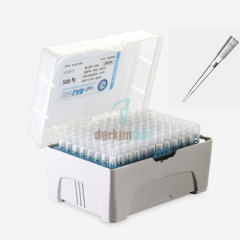 Pipet Ucu , Filtreli, Şeffaf, 100 μl, Kutu, Low Retention, Steril 96 Adet / Paket