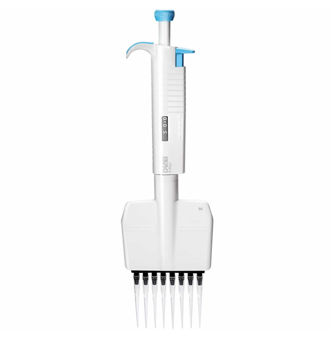 DLAB MicroPette Plus 8 Kanallı Ayarlanabilir Otomatik Pipet  5-50 μl