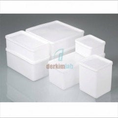 All-purpose box square, PE, 1000ml, L:208mm, w/cap